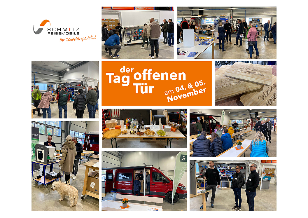 Collage Tag der offenen Tür im November 2023