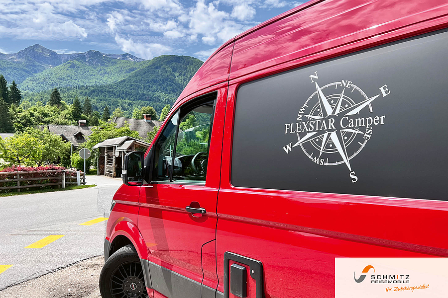 Flexstar Camper in den Bergen