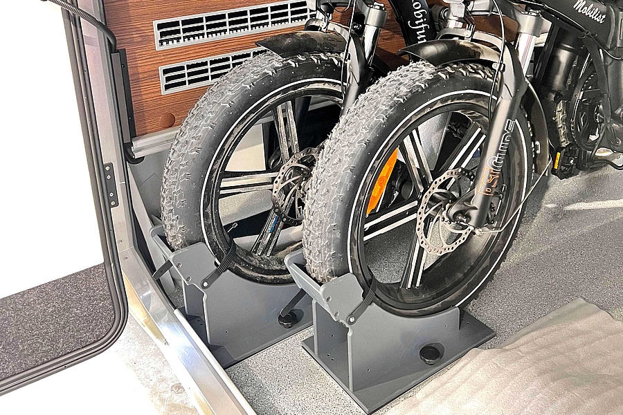 Fahrradträger für Fat Bikes in Wohnmobilen