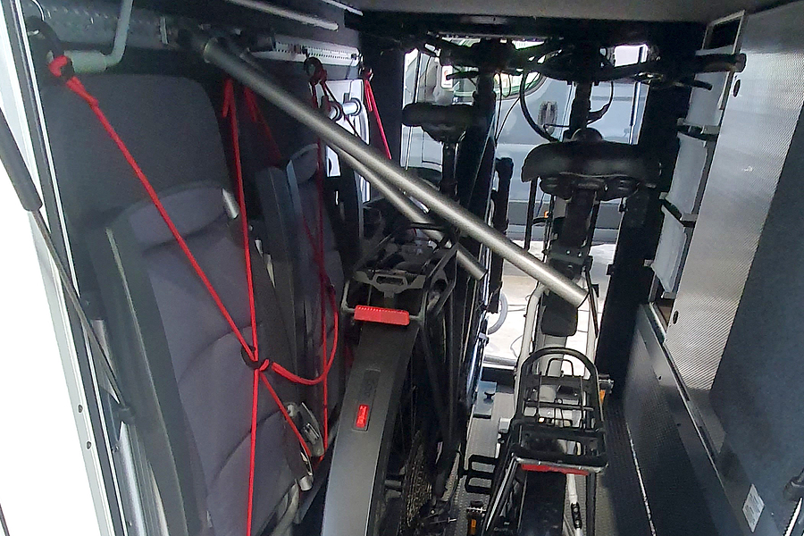 Fahrradträger Wohnmobil Garage