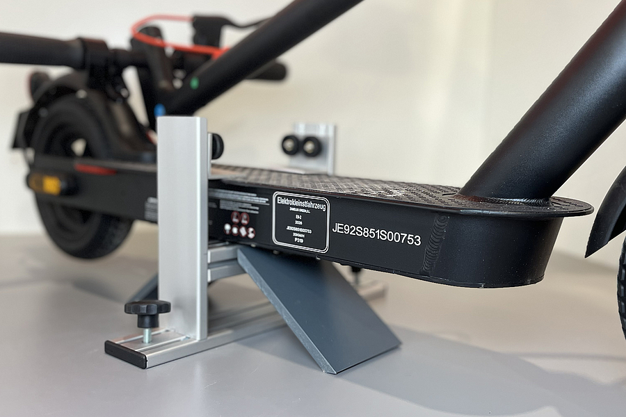 Rollerhalter für E-Scooter im Wohnmobil