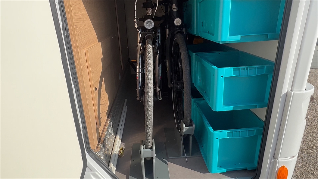 Heckgarage mit SORAN und EASY BIKE FIX