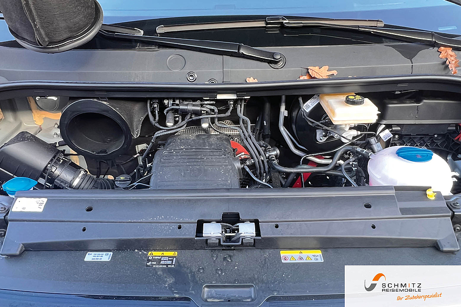 Motor des Flexstar Campers