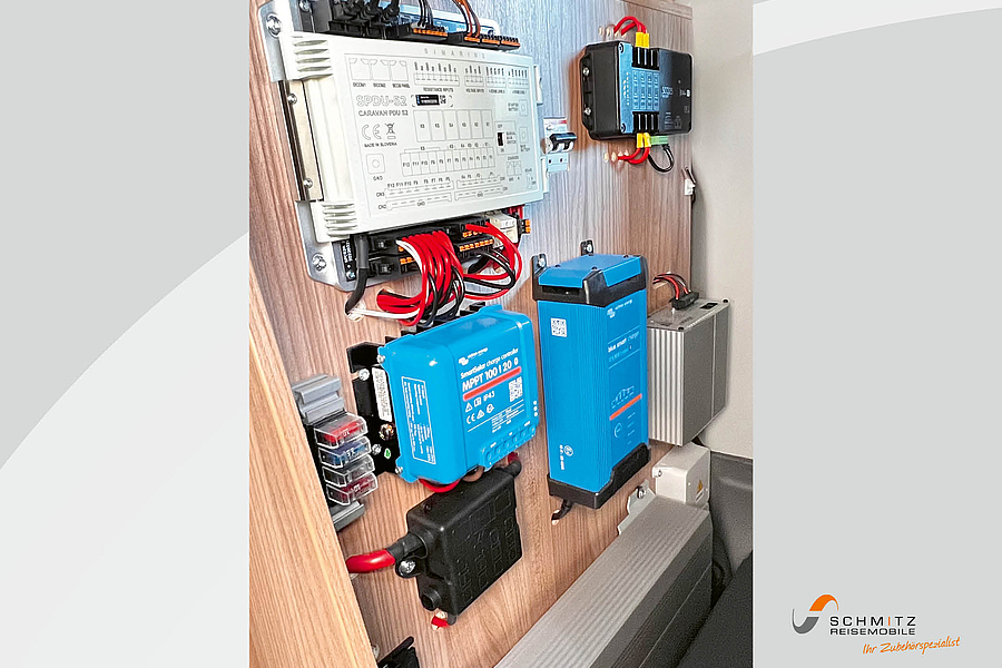 Verbaute Technik im Flexstar Camper