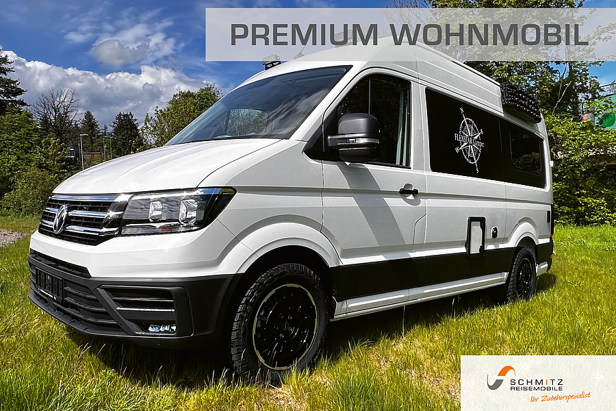 Flexstar Camper auf einer Wiese